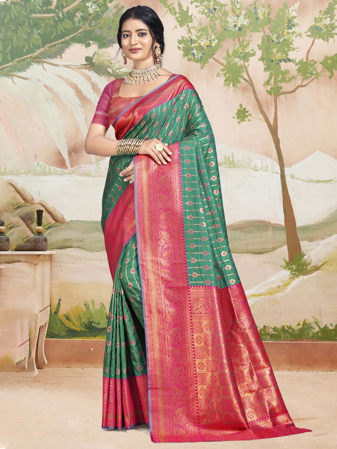 Abhibhuti By Bunawat Wedding Wear Silk Saree Suppliers In India
